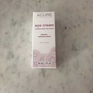 Acure eye cream